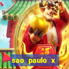 sao paulo x botafogo palpite